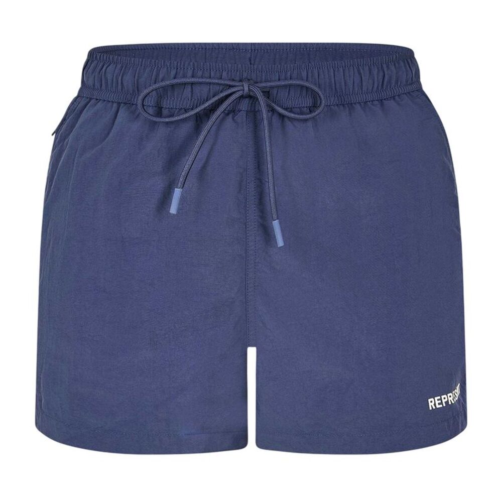 Represent Mens Logo Swim Shorts / Dark Navy